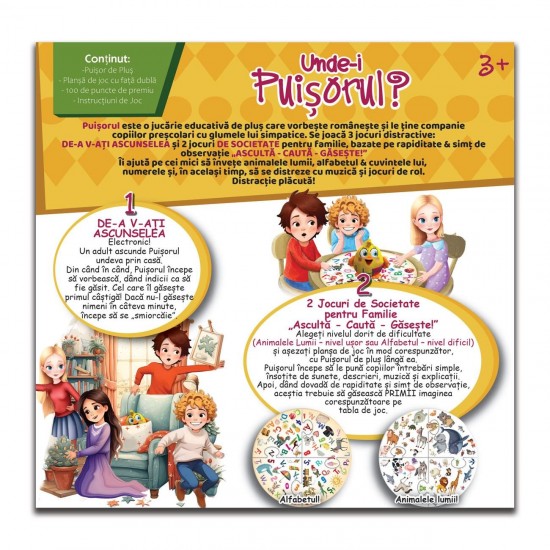 Joc de Societate ”Unde-i Puisorul?” - Idea