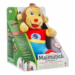 Jucarie Educativa Maimutica cu 9 Activitati Vorbeste Romaneste - Idea