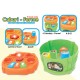 Jucarie Sortator Primele Forme Portocaliu Verde cu Sunet Ø17x10.5cm