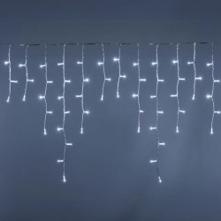 Instalatie cu Lumini Perdea cu 288 de Becuri LED cu Program de Interior & Exterior 9m - Alb rece