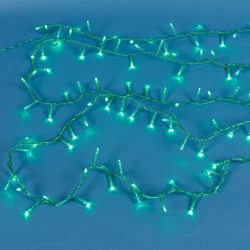 Instalatie de Lumini cu 100 de becuri LED & Program de Interior & Exterior 4.95m - Multicolora