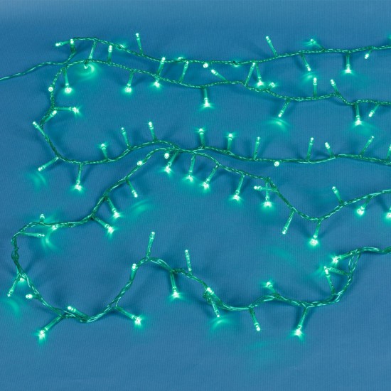 Instalatie de Lumini cu 100 de becuri LED & Program de Interior & Exterior 4.95m - Multicolora