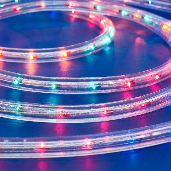 Furtun Luminos LED pentru Spatii Exterioare cu Program 13m - Multicolor