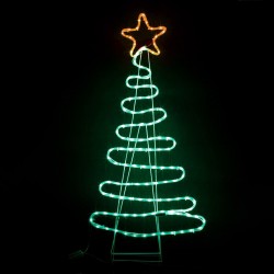 Brad din Furtun Luminos LED cu Programe 51x112cm - Multicolor