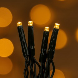 Instalatie de Lumini Perdea cu 288 de Becuri LED cu Program de Interior & Exterior 6m - Alb Extra Cald