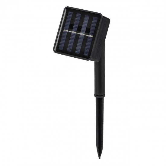 Instalatie de Lumini Solara cu 200 de Becuri LED Copper Senzor de Lumina & 8 Functii 19.9m - Alba Calda