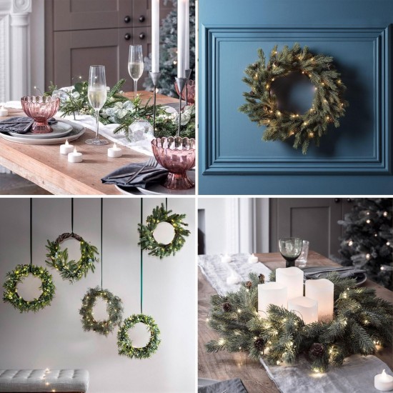 Instalatie de Lumini cu 20 de Becuri LED cu Baterii 1.9m - Alb Extra Cald