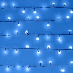 Instalatie de Lumini cu 1200 de Becuri LED cu Program 59,95m de Interior & Exterior - Alb Rece