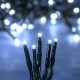 Instalatie de Lumini cu 60 Becuri LED cu Baterii si Program 5.90m - Alb Rece