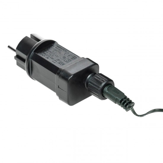 Instalatie Brad Craciun cu 175 de Becuri LED de Interior & Exterior 6,5m - Alb Cald