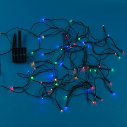 Instalatie de Lumini Solara cu 60 de Becuri LED 10.3m -  Multicolora