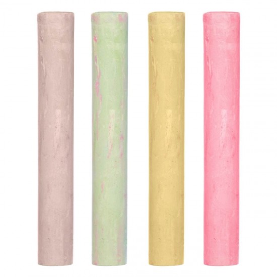 Creta Colorata Subtire 8cm Little President - 12buc