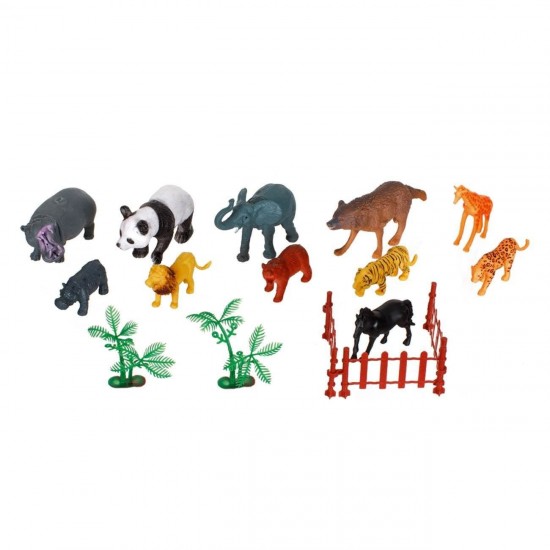 Set Animale Salbatice de Plastic - 16buc