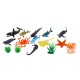 Set Animale Marine din Plastic - 15buc