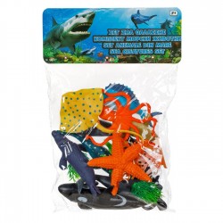 Set Animale Marine din Plastic - 15buc