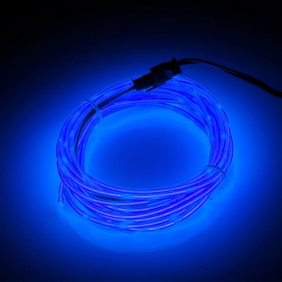 Banda LED cu USB Neon Bleu 2m