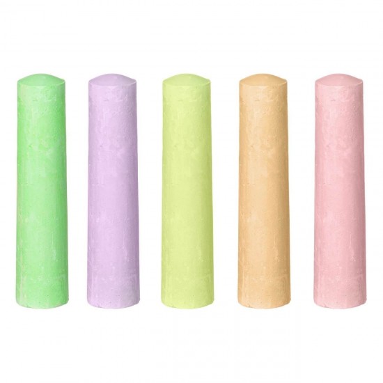 Creta Colorata Groasa Neon 11cm Little President - 5buc