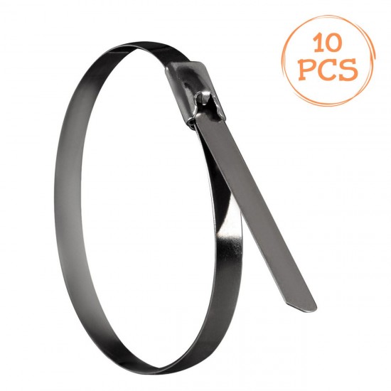 Coliere Cabluri Metalice din Otel inoxidabil 20x0.46cm - 10buc