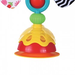 Jucarie cu Ventuza & Activitati Fluture Colorat 26cm