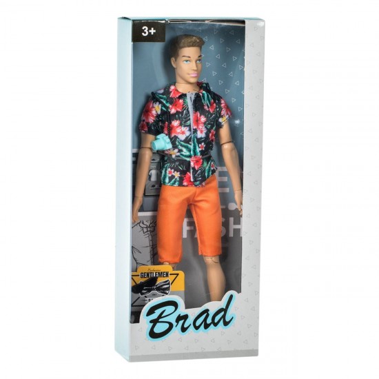 Papusa Manechin Barbat cu Aparat de Fotografiat si Ochelari de Soare 30cm