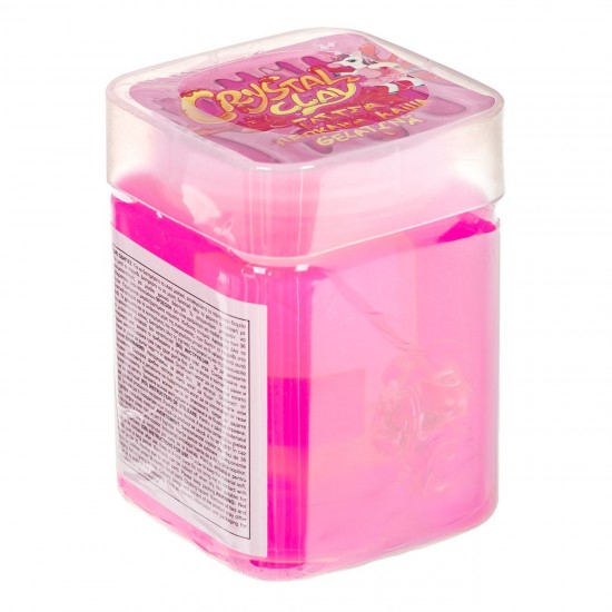Jucarie Gelatina Slime Roz Cristal Clear Unicorn 250g