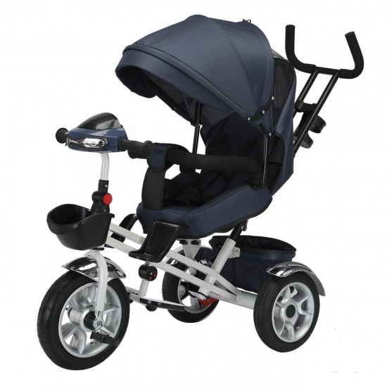 Tricicleta 4in1 cu Lumina Muzica & Sezut Reversibil