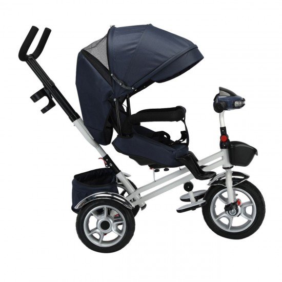 Tricicleta 4in1 cu Lumina Muzica & Sezut Reversibil