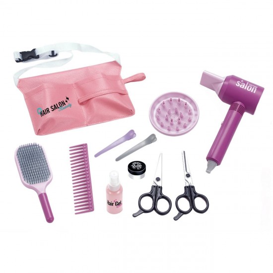 Set de Joaca Coafor & Ingrijire Par cu Accesorii pentru Fete - 11 piese