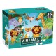 Puzzle Animale din Jungla (35 de piese Jumbo)