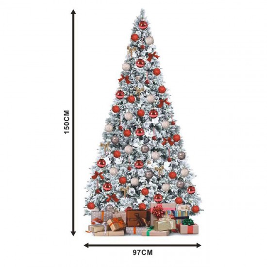Brad de Craciun Artificial Verde Nins cu 401 Crengi - 150cm