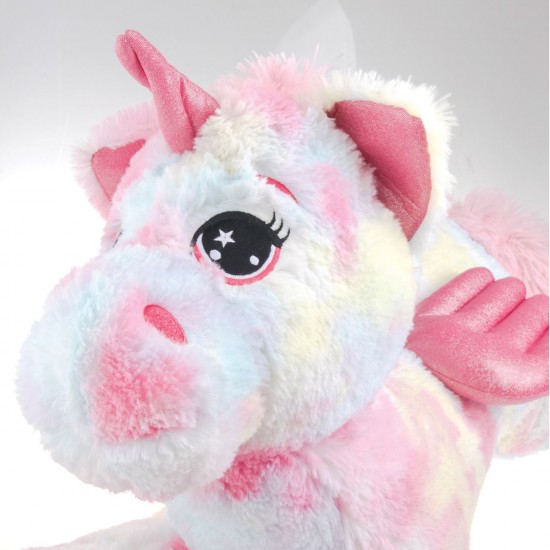 Unicorn de Plus Lila Rainbow 1m
