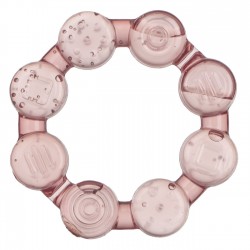 Jucarie de Dentite Inel Roz cu Apa 10cm