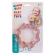 Jucarie de Dentite Inel Roz cu Apa 10cm
