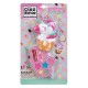 Set Machiaj Cupcake Unicorn cu Fard de Ochi & Ruj de Buze pentru Copii 9x2x14cm