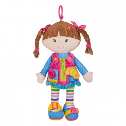 Papusa Textila Educativa Fetita 40cm