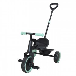 Tricicleta 2 in 1 Neagra Verde Menta cu Centura