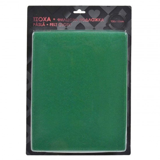 Tesatura de Fetru Verde pentru Masa 180x130cm