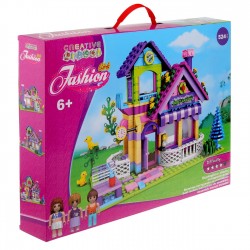 Cuburi de Constructie Casa de Vis (524 piese)