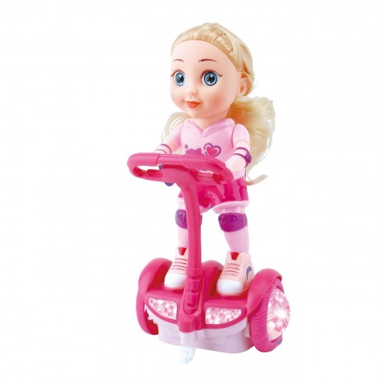 Papusa cu Trotineta Sunet & Lumini