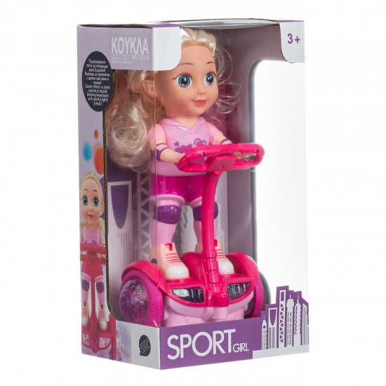 Papusa cu Trotineta Sunet & Lumini