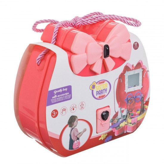 Set Poseta cu Accesorii de Infrumusetare - 17 piese