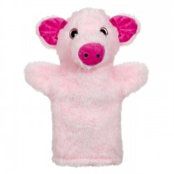 Figurina din Plus Purcel Roz pentru Teatru de Papusi 28cm