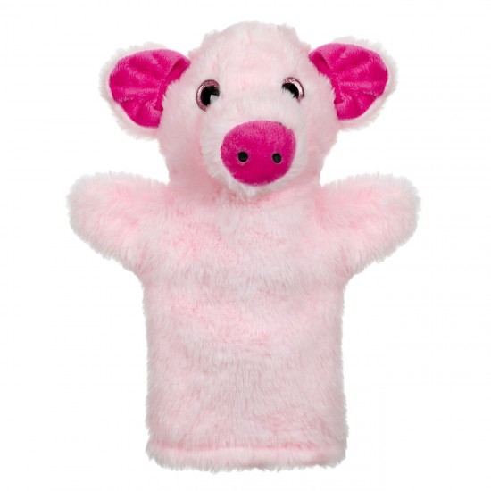 Figurina din Plus Purcel Roz pentru Teatru de Papusi 28cm