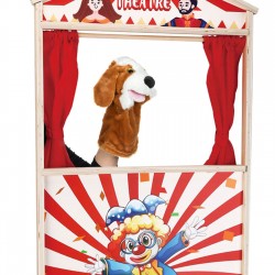 Figurina din Plus Catel Boxer pentru Teatrul de Papusi