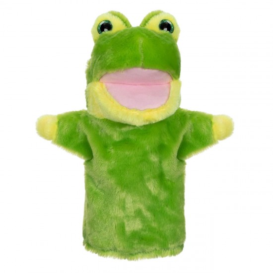 Figurina din Plus Broscuta Verde pentru Teatrul de Papusi 42cm