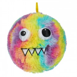 Minge Pufoasa Colorata Monstru cu Ochi 3D 22cm
