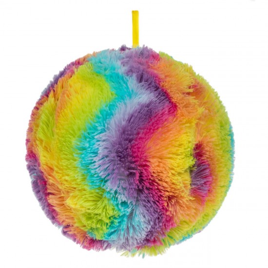 Minge Pufoasa Colorata Monstru cu Ochi 3D 22cm