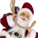 Figurina Decorativa Suspendabila Mos Craciun cu Sac 45cm