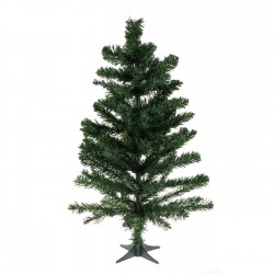 Brad de Craciun Artificial Verde de Masa cu 60 de Ramuri - 75cm