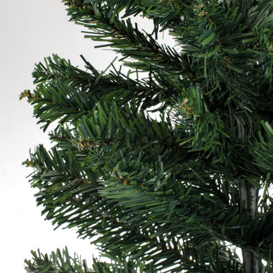 Brad de Craciun Artificial Verde de Masa cu 60 de Ramuri - 75cm